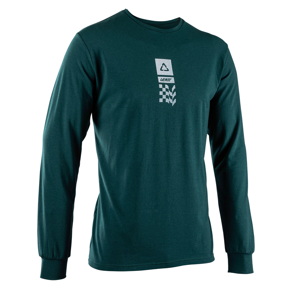 T-SHIRT LONG SLEEVE CORE SPRUCE GREEN MEDIUM